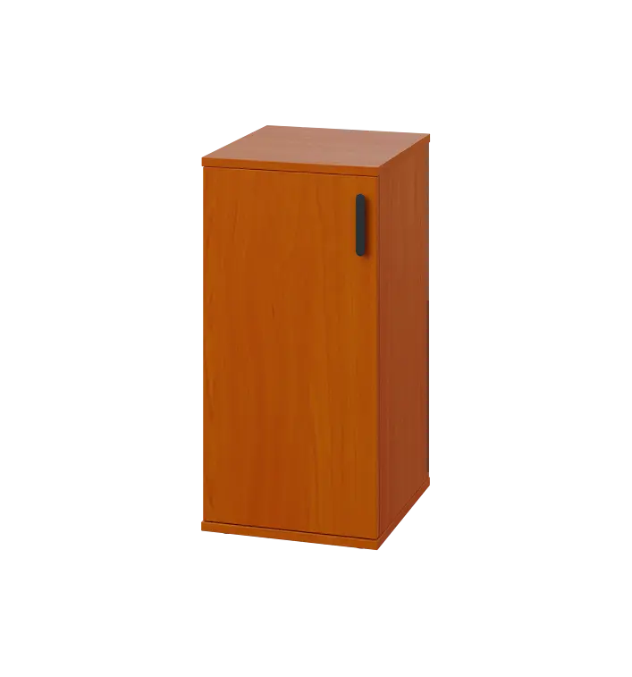 LN 2 - 3D kancelářská skříň, 1-dveřová, levá, 750x360x400, třešeň šumavská